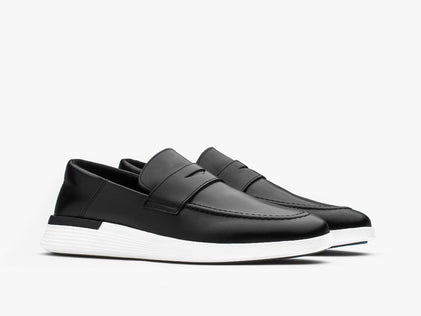 Mens Crossover™ Loafer - Excellent Black / White  View 2