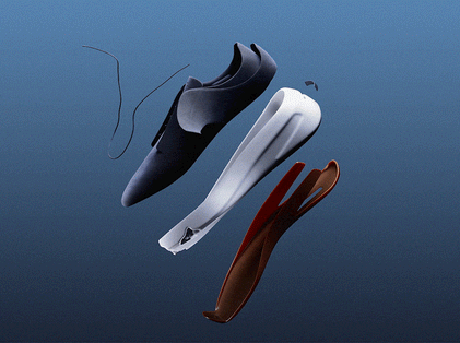 Mens SuperCrossover™ Black / White  View 2