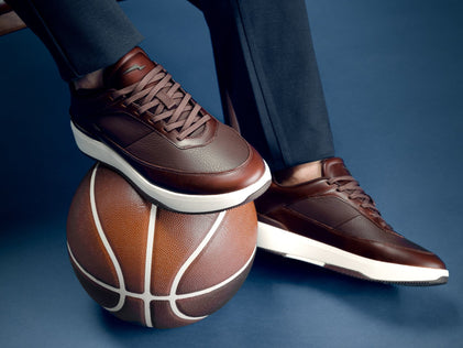 Mens Baller One - Fair Maple / White  View 2