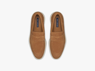 Mens Closer Loafer - Excellent tan-off-white  View 25