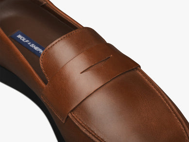 Mens Coast Loafer - Fair brown-black  View 33