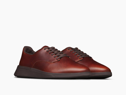 Mens Crossover Derby - Excellent Maple / Brown  View 2