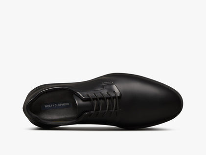 Mens Closer Derby - Excellent Black / Black  View 2