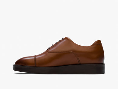 Mens Closer™ Oxford - Fair brown-black  View 12