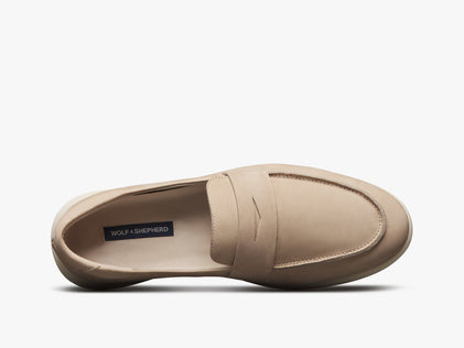 Mens Coast Loafer - Excellent Warm Gray / Off-White  View 2