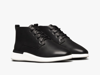 Mens Crossover Chukka - Excellent black-white  View 4