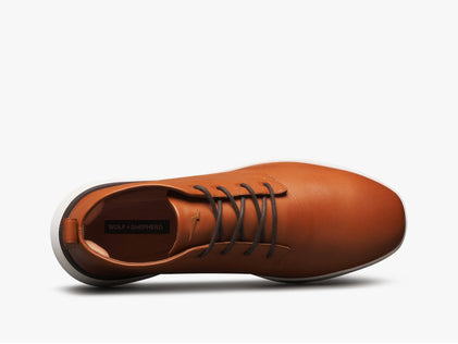 Mens Crossover Chukka - Excellent Honey / White  View 2