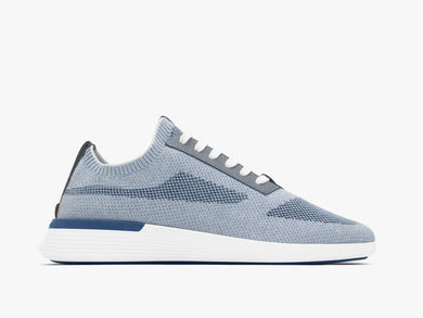 Mens SupremeKnit™ Trainer - Excellent dusty-blue-white  View 1