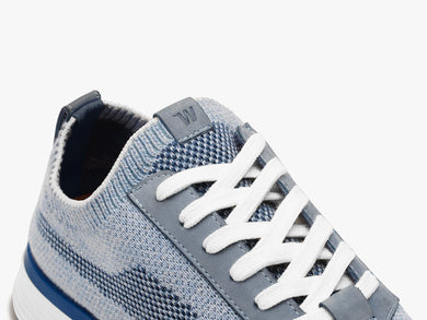 Mens SupremeKnit™ Trainer - Excellent dusty-blue-white  View 15