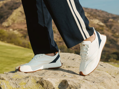 Mens Marathon Trainer - Excellent white-white  View 29