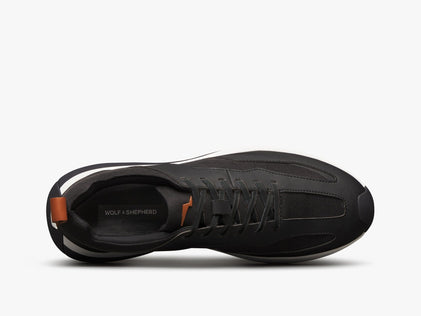 Mens Marathon Bolt - Excellent Black / White  View 2