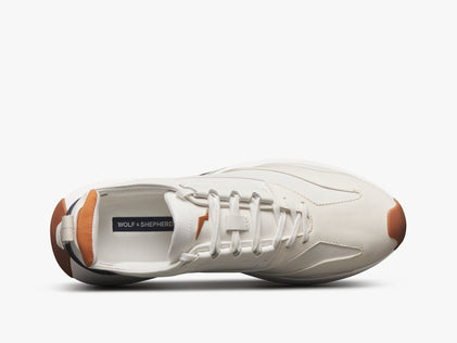 Mens Marathon Trainer - Excellent White / White  View 2