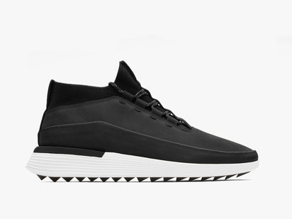 Mens Crossover™ Mid WTZ - Fair Black / White  View 1
