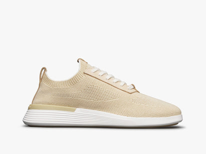 Mens SupremeKnit™ Trainer - Excellent Wheat / White  View 1