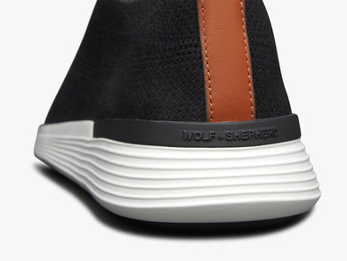 Mens SupremeKnit™ Trainer - Excellent black-white  View 100