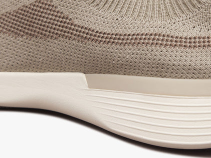 Mens SupremeKnit™ Trainer - Excellent Desert / White  View 2