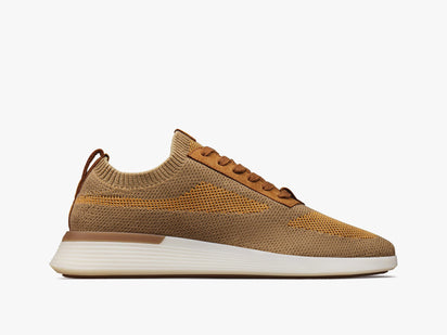 Mens SupremeKnit™ Trainer - Excellent Sandstorm / Vanilla  View 1