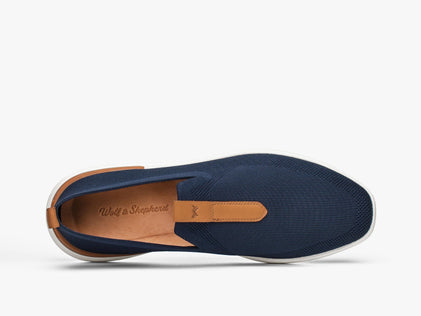 Mens SwiftKnit™ Loafer - Excellent Navy / White  View 2