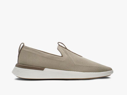 Mens SwiftKnit™ Loafer - Excellent Stone / White  View 1