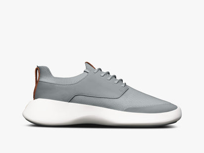 Mens Toro SwiftKnit - Fair Gray / White  View 1