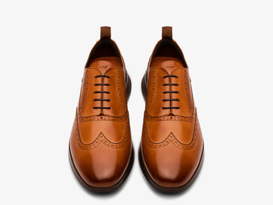 Mens Crossover™ Wingtip - Excellent honey-oak  View 14