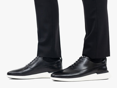 Mens Crossover Longwing - Excellent black-white  View 10