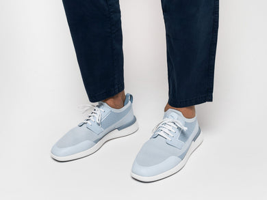 Mens SwiftKnit™ Derby Sport - Excellent light-blue-white  View 20