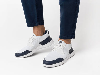Mens SwiftKnit™ Derby Sport - Excellent navy-white  View 9