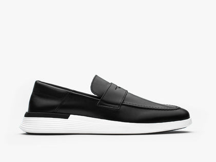 Mens Crossover™ Loafer - Fair Black / White  View 2