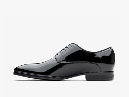 Mens Bannister Derby - Excellent Onyx Patent  View 2