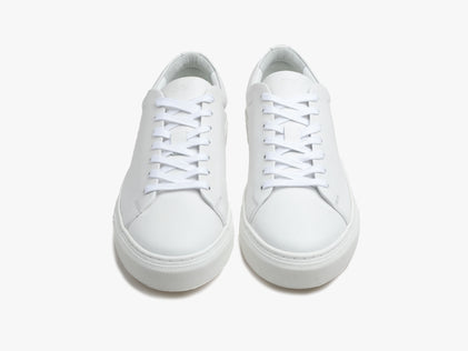 Mens Glider Sneaker - Excellent White / White  View 2