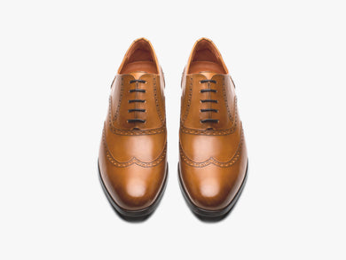 Mens Senna Wingtip black  View 9