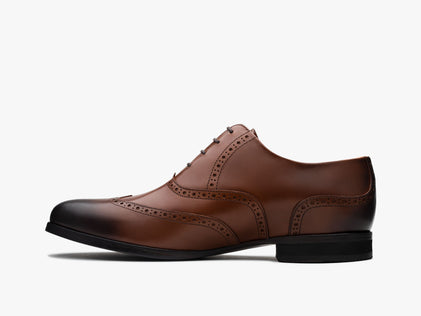 Mens Senna Wingtip Maple  View 2