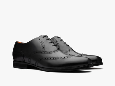Mens Senna Wingtip black  View 19