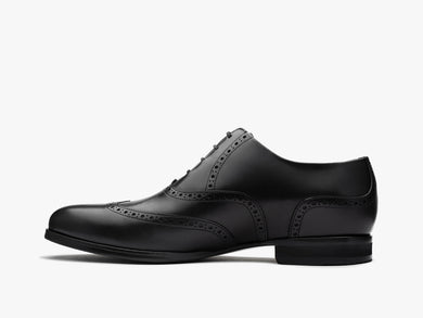 Mens Senna Wingtip black  View 20