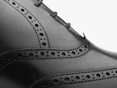 Mens Senna Wingtip black  View 22