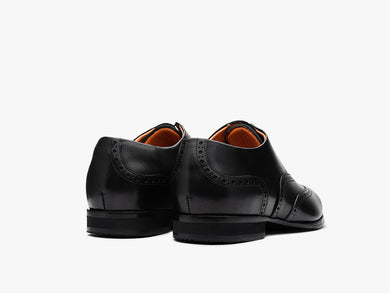 Mens Senna Wingtip black  View 24